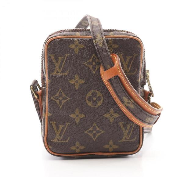 LOUIS VUITTON Brown Monogram Leather Shoulder Bag - Picture 2 of 10